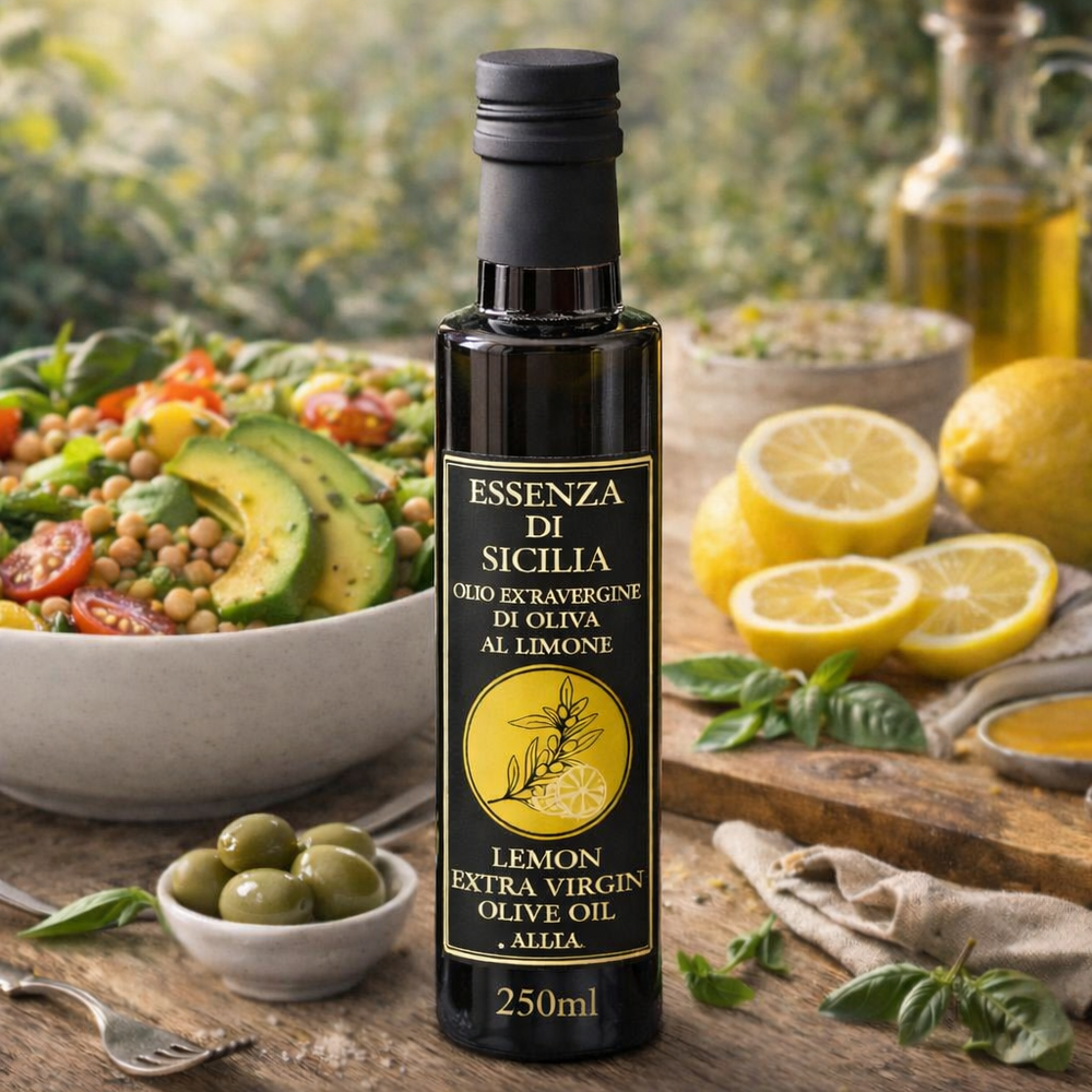 Essenza Di Sicilia – Lemon Infused Extra Virgin Olive Oil